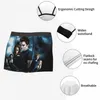 Caleçon The Saga Vampire Boxer Shorts Hommes Impression 3D Homme Stretch Fantasy Film Sous-Vêtements Culottes Mémoires