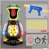 Новинки игр Новинки игр Hungry Shooting Duck Toys 98K Пистолет с пневматическим приводом Мягкая битва за счет мяча со светом Can Walk Kids Dro Dhlzl