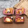 Kitchens Play Food 1/12 Dollhouse Miniature Accessories Mini Bread Basket Simulation Kitchen Food Model Toys For Doll House DecorationL231104