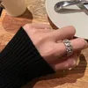 Anillo de plata de ley 925 con cadena AAAAA, anillo de compromiso de circón, anillos de boda para mujer, regalo de joyería para fiesta de cumpleaños nupcial