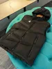 Najwyższej jakości Winter Designer Down Vest Men's Damber Jacket Paras Paras For Men Slevela Bez rękawów Kurtki kamizelki PO8