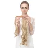 Ponytails Synthetic Long Natural Wavy Ponytail Hair Extension For Women Heat Resistant Wrap Around Clip-in Ponytails Hairpieces P002 230403