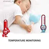 Babyfoons Babyfoon 2,0 inch Draadloze Video Kleuren Nanny Beveiligingscamera 2-weg Talk Nachtzicht Temperatuurbewaking Muziek Babysitter Q231104