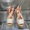 sandal Womens Slippers Slide Summer Fashion Wide Flat Sandals Indoor Flip Flop With Box Size EUR35-41