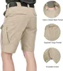 Shorts pour hommes Shorts tactiques classiques pour hommes Mise à niveau Imperméable à séchage rapide Short multi-poches Chasse en plein air Pêche Short cargo militaire 230404