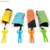 Cuisines Jouer à la nourriture 4pc enfants main lancer Parachute jouet enfants Mini Parachute en plein air plage jouet jeux éducatifs Parent enfant divertissement ToysL231104