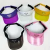 Wholesale New shyle designer golf sun visor sunvisor party hats baseball cap sports sunscreen hat Tennis Beach elastic empty top caps