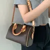 NANO SPEEDY Sac à Main Sacs Designer Sac à Bandoulière Véritable Fleur Marron 4 Tailles 16-30cm Cuir avec Serrure et Clé Luxurys Sacs à Main Femme Bourse Bandoulière Fermeture Éclair portefeuilles