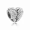 925 Pounds Silver New Fashion Charm Perles rondes originales, Amour, Griffe de chien, Avion, Couronne de la Forêt-Noire, Bracelet Pandora compatible, Perles