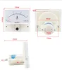 Current Meters 1/5MA 10MA 30MA 50MA 100MA 200MA 300/500MA 2/3A DC Amperimeter Analog Ammeter Panel current Tester Meter For Experiment or Home