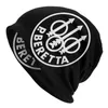 BERETS MILITÄRA GUN FAN BERETTA LOGO BEANIE CAP UNISEX Vinter varm motorhuven Knitting Hatt utomhus Skallies Mössor Hattar för män Kvinnor