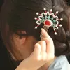 ヘアクリップ古代のサイドコンブルチャイニーズヘアピンフラワーパールクリップフォークヴィンテージハンフドレスジュエリーチャームヘッドピースティアラス