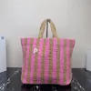 2023 weave Straw Small Raffia tote треугольник Сумки последнего стиля Женская мужская летняя сумка Дизайнерская сумка через плечо роскошная дорожная муфта Crossbody Пляжные сумки для рук