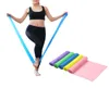 150CM Fitness exercice longues bandes de résistance en caoutchouc Yoga Gym Fitness équipement élastique tirer corde bandes boucle pour la formation de gymnastique 6848438