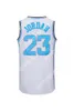 Statek od US Men NCAA Północna Karolina Tar Heels 23 Michael Jersey Unc College Basketball Jerseys Black White Blue Shirt Rozmiar S-3xl