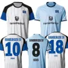 Hamburger 23-24 Dostosowane tajskie koszulki piłkarskie Projektuj własną futbolową noszenie Hurtownia 9 Glatzel 8 Benes 18 Jatta 27 Dompe 28 Muheim 14 Reis 3 Heyer Wear