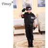 Cosplay Children Hunting Military Tactical Army Vest Kids Airsoft Gear Combat Armor Uniform Boy Girl Swat Outdoor Costume 230403