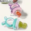 Pacifiers# Infant Food Kids Nipple Feeding Safe Feeder Baby Pacifier Bottles Nipple Teat Fresh Fruit Nibbler Baby Bite Pacifierl231104