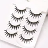 Faux cils croisés grands yeux petit diable fée Curl épais mince Cosplay