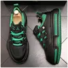 Sneakers Plateforme masculine noir hiver Nouveau homme de mode Chaussures Chaussures Trainers Street Style Footwes masculin Tenis Masculino 0369