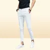 2020 Nuovo arrivo Primavera ed estate New Men039s Seli Slim Color Solid Simple Social Business Pants Casual Office ME9184061