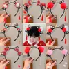 Hair Accessories Ancient Style Children Wig Headband Flower Tassel Chinese Year Headwear Baby Girl Hanfu Lovely Accessory