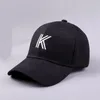 Ball Caps 2023 Cartoon K Letter K Casquette Baseball Cap Regulowane czapki na zewnątrz dla mężczyzn i kobiet 222