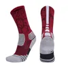 Chaussettes de sport professionnelles, basket-ball, boxe Elite, épaisses, antidérapantes, durables, serviette de Skateboard, bas bas Meias