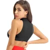 Débardeurs pour femmes Camis Femmes Ultra-mince Voir À Travers Sheer Sexy Débardeurs Hauts D'été Mode Col Haut Sans Manches Élastique Underbust Serré Gilet Crop Top P230322