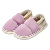 Women'S Cotton Slippers Bag With Winter Indoor Home Warm Slippers Couple Men Winter Waterproof Women Snow Boots Warm Plush Durable