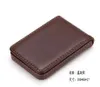 Card Holders Business Holder Men's Id Magnetic Attractive Case Box Mini Wallet Male