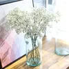 Decoratieve bloemen Kunstmatige valse gypsophila party bruiloft decoratie po rops bloemenhoofden tak fleur artificielle espigas flores