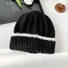 Berets Gestrickte Mützen Hüte Für Frauen Gehörschutz Kappe Winter Warme Skullies Caps Winddicht Famela Abdeckung Kopf Kalt Motorhaube