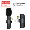 Mini Microphone Wireless Lavalier Microphone Portable Audio Video Recording Mini Mic for iPhone Android Live Broadcast Gaming Teaching K9