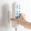 Держатель держателя Power Strip Self -Adhesive Protector Mount Mount Punch Free Cable Система управления кабелями для маршрутизатора Wi -Fi KDJK2304