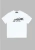 Verão nova manga curta camiseta fio duplo tecido estéreo carta camisa impressão feminina em torno do pescoço camiseta original moletom polo camisa c9900