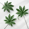 Decorative Flowers 1pc Artificial Greenery Stems Faux Leaves For Vase Bridal Wedding Bouquet Table Centerpiece DIY Wreath Decor