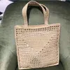 7A sacs de paille dames célèbre concepteur pratique grande capacité plaine une épaule sac à main dames grand porte-monnaie décontracté carré portefeuille