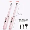 Curling Irons Faers 9mm Electric Hair Curler Mini Curling Iron Professional Ceramic Hair Curler Wand Wave Curling Iron Corrugated Styler Tool 230403