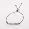 Charmarmband 30% rabatt på 20st Curved Bar Bolo rostfritt stål spegelpolska för DIY som gör armbandsmycken
