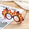 Party Dekoration Thanksgiving Türkei Sonnenbrille Kreative Tag Brillen Cosplay Gläser für Geburtstag Gunsten Lieferungen Drop Lieferung Amclv