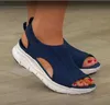 Sandales grande taille chaussures pour femmes été 2021 confort décontracté Sport sandales femmes plage sandales compensées femmes plate-forme sandales sandales romaines AA230403