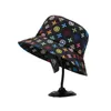 バケツの帽子新しいファッションユニセックスグラフィティプリントバケツ帽子夏のメンズアウトドアビーチトラベルスポーツレジャーハット高品質のアダルトサンハット231104