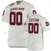 Texas A M Trikot, individuell genäht, Herren-Jugend-Erik McCoy, Kellen Mond, Kenyon Green, Isaiah Spiller, Trayveon Williams, Eli Stowers, Texas A M Aggies Fußballtrikots