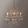 Chandeliers Chandelier Crystal Lights Lighting Quality Vintag E14 Ceiling Bedroom Living Room Villa Fixtures