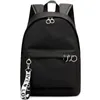 Backpack Fashion Ribbon Ring Circle Designer Korean Star School Bags Mochila Travel Laptop Pink Black