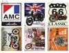 2021 Moto Métal Peinture Signes Plaque Vintage Rétro Moteur Tin Signe Décoration Murale pour Garage Bar Pub Man Cave Fer Peinture Decorat6630425