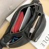 Waist Bags Women Chest Crossbody Bag Wide Strap Soft Artificial Leather Shoulder Messenger Pack For Travel Wallet Chain