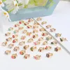 Backs Earrings 24 Pairs Fruit Animal Ear Clip No Women Alloy Cuffs Ladies Suits Set Girls Clips Miss Vintage