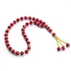 Strand 33-Beads Tasbih Prayer Rosary Beads Bracciale Moda gioielli islamici Favore di partito